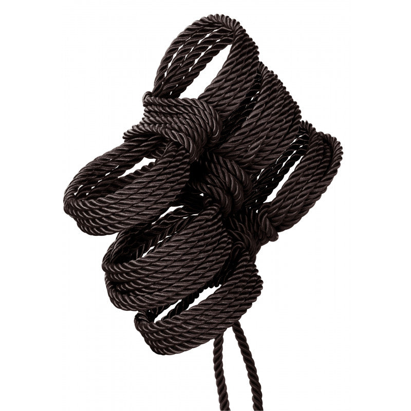 Corda Bondage Nera 10 Metri – Boundless Rope per Giochi BDSM - Shibari