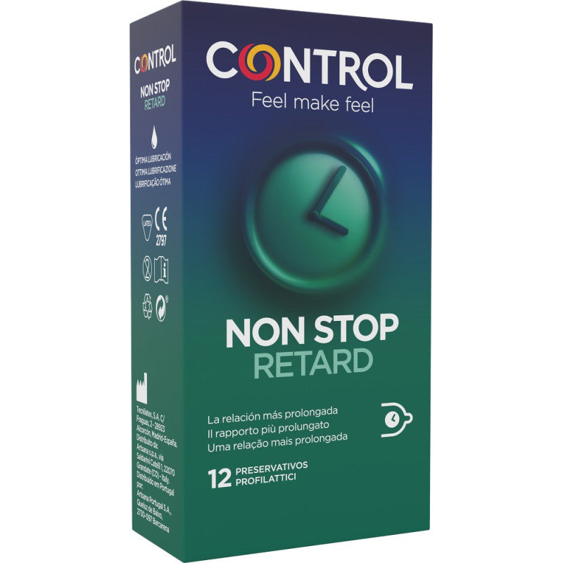 Preservativi Control Non Stop 12 Pezzi – Comfort e Piacere Prolungato