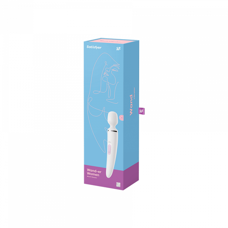 Vibratore Wand-er Woman Bianco Satisfyer
